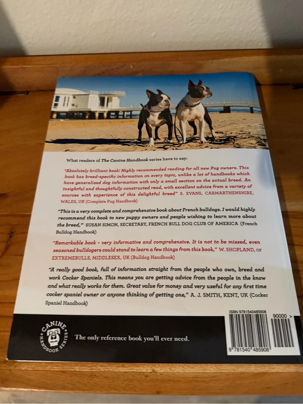NWT the Boston terrier handbook brand new